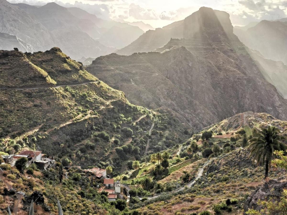 Casa Cueva Tejeda 2 Dorm Villa Kültér fotó